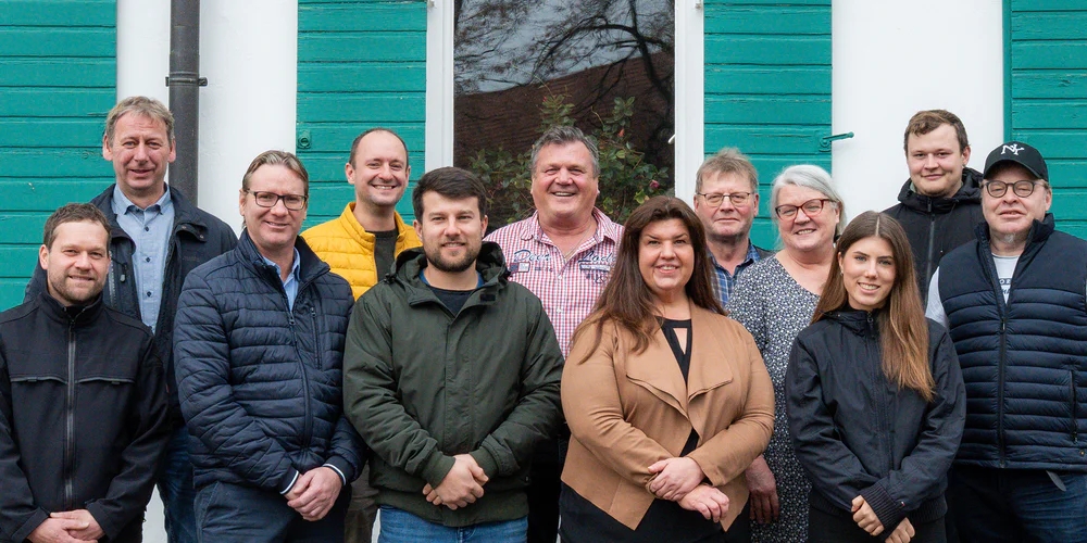 Gruppenfoto der Kandidaten